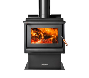 Woodsman Coleridge Pedestal Wood Fire