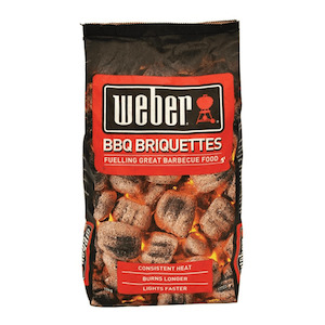 Weber BBQ Briquettes for NZ BBQs - 10kg