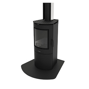 Masport Akaroa Wood Fire Steel Hearth