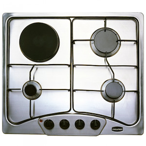 Challenger 3 LPG + 1 Electric Burner Hob