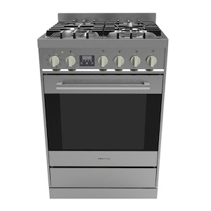 Parmco 600mm Stainless Steel Combination Freestanding Stove