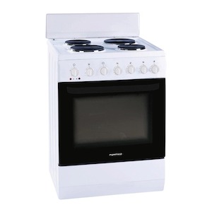 Other transport equipment leasing: Parmco 600mm White Freestanding Stove FS60WP4