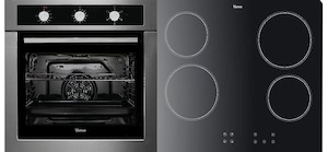 Parmco Verso Stainless Steel Ceramic Oven & Hob Pack VERSO 3-2