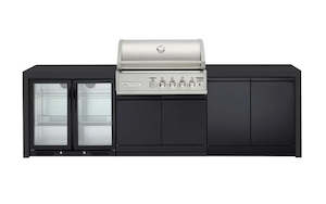 Other transport equipment leasing: Crossray TC4KB-21 4 Burner Outdoor BBQ Kitchen with Double Fridge