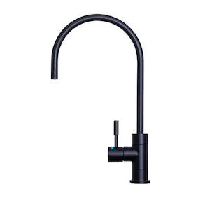 Puretec DFU200 Matte Black Designer Faucet High Loop Gooseneck