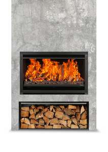 Metro Outdoor 1200 Braai Insert Fire & Flue System