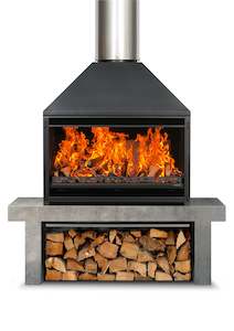 Metro Outdoor 1200 Fire & Flue System