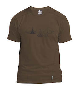 Merino Men's Campsite Tee. Made in New Zealand.