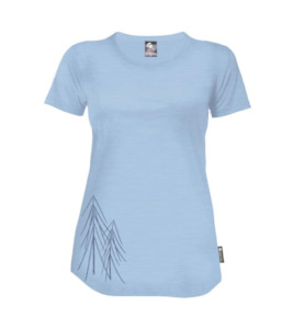 Merino Ladies Lancewood Tee. Made in New Zealand.