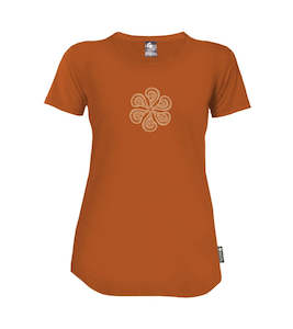 Merino Ladies Fronz Tee. Made in New Zealand.