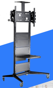 Computer maintenance service - including peripherals: Heavy duty Mobile TV Stand Trolley For 32-65" TV