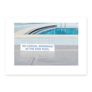 Prefabricated building: Sophie Heyworth. Pool series | No Casual Swimming