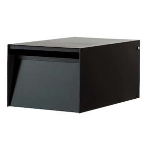 Box Design. Urban letterbox - Black casing