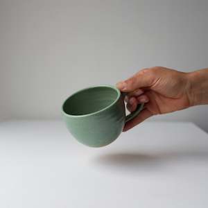 Prefabricated building: Lil Ceramics. Mug - Sage Green