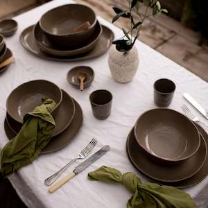 Lil Ceramics. Full Spread Dinner Set - Granite