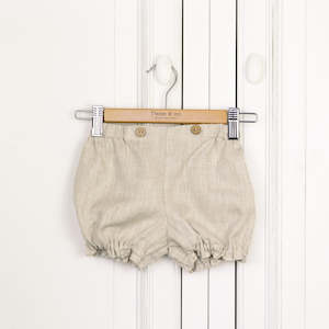 Clothing: Button Bloomer - Natural