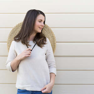 Clothing: Juliet Blouse - Natural