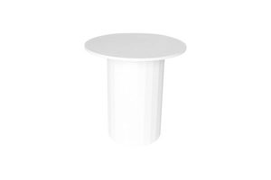 FLAT EDGE WHITE CIRCLE TABLE LARGE - Event Hire - Twelve Tables