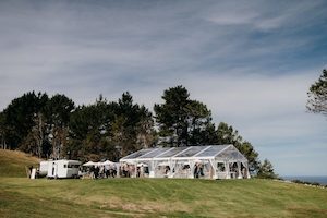 Marquee and tent hiring: FOR SALE: USED 10x15m Clear or White Marquee, Silver Frame / Commercial Grade - Event Hire - Twelve Tables