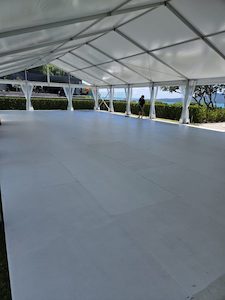 FOR SALE: USED 10x18m Clear or White Marquee, Silver Frame / Commercial Grade - …