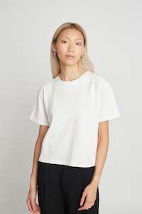 Womenswear: Squire tee - Cream