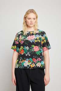 Womenswear: Rosamund tee - Black