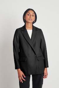 Womenswear: Virgo blazer - Black