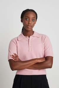 Womenswear: Alchemist Polo - Pink