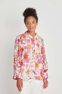 Womenswear: Kiss from a Rose shirt - Cream