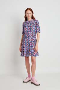 Cherry Bomb dress - Navy