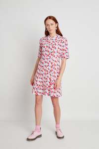 Cherry Bomb dress - Cream