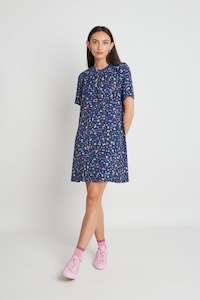 Matters of the heart dress - Navy