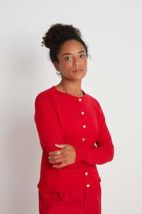 Womenswear: Daybreak cardigan - Red