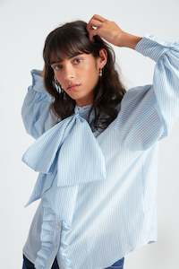 Forget-me-not blouse