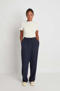 Womenswear: Octavia wide-legged pants - Navy