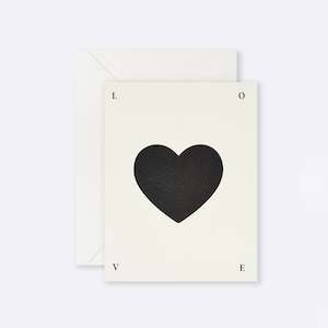 Greeting Card – Love Typography