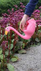 Florist: Watering Can Pink Flamingo