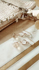 Crystal Droplet Earrings Twigg Jewellery