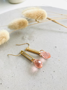 Austrian Crystal Water Droplet Earrings Twigg Jewellery