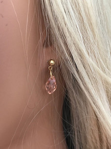 Austrian Crystal Droplet Earrings Twigg Jewellery