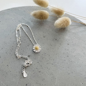 Sterling Silver Daisy Necklace Twigg Jewellery