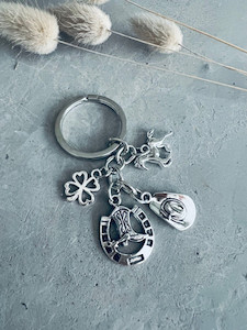 Jewellery: Equine Luck Keyring Twigg Jewellery