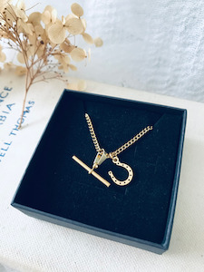 Jewellery: Horseshoe Toggle Necklace Twigg Jewellery