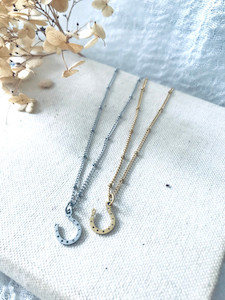 Circle of Luck Horseshoe Necklace Twigg Jewellery