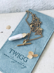 Tureal Pearl Pendant Necklace Twigg Jewellery