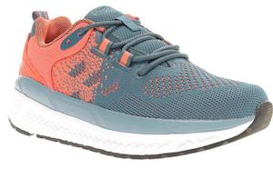 Shoe: Propet Ultra WAA282M Teal/Coral - Sports Shoe in a 2E and a 4E Width