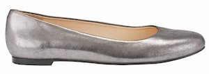 Walking Cradle Bronwyn Pewter Flat in a WW Width