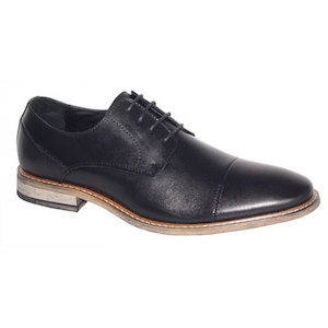 Slatters Naples Black Mens Dress Shoe