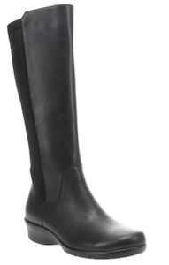 Propét WFX195L West Black Wide Calf Boot in a 2E and 4E Width