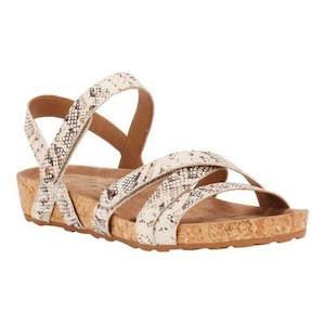 Shoe: Walking Cradle Pool Natural Sandal in a W and WW Width